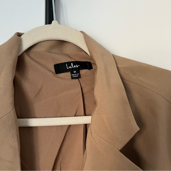 Lulus Taupe Blazer - Picture 4 of 6